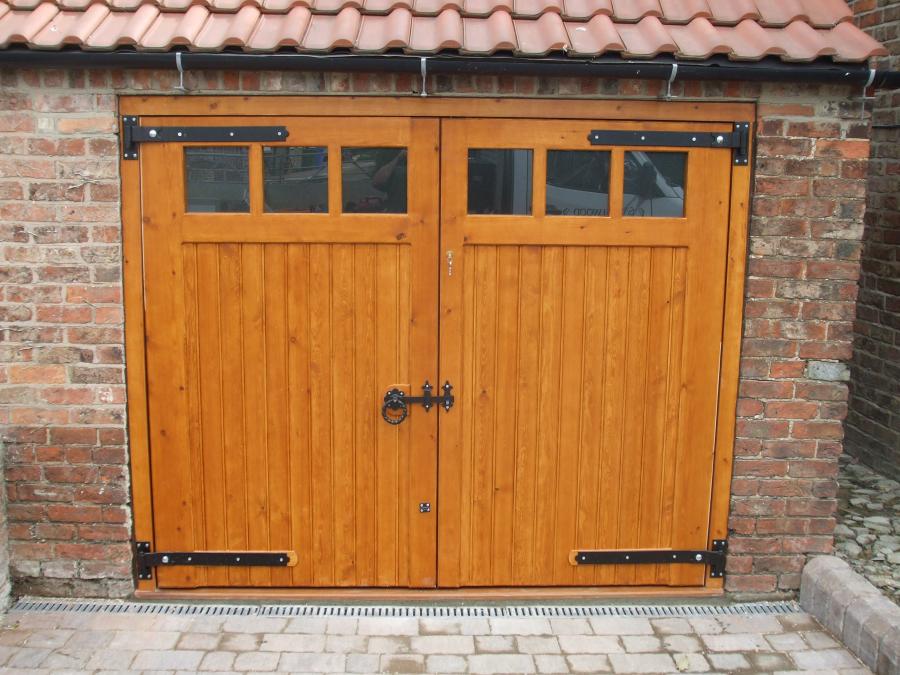 Glazed Frame, Brace & Ledge Garage Doors (Softwood) Products Gates