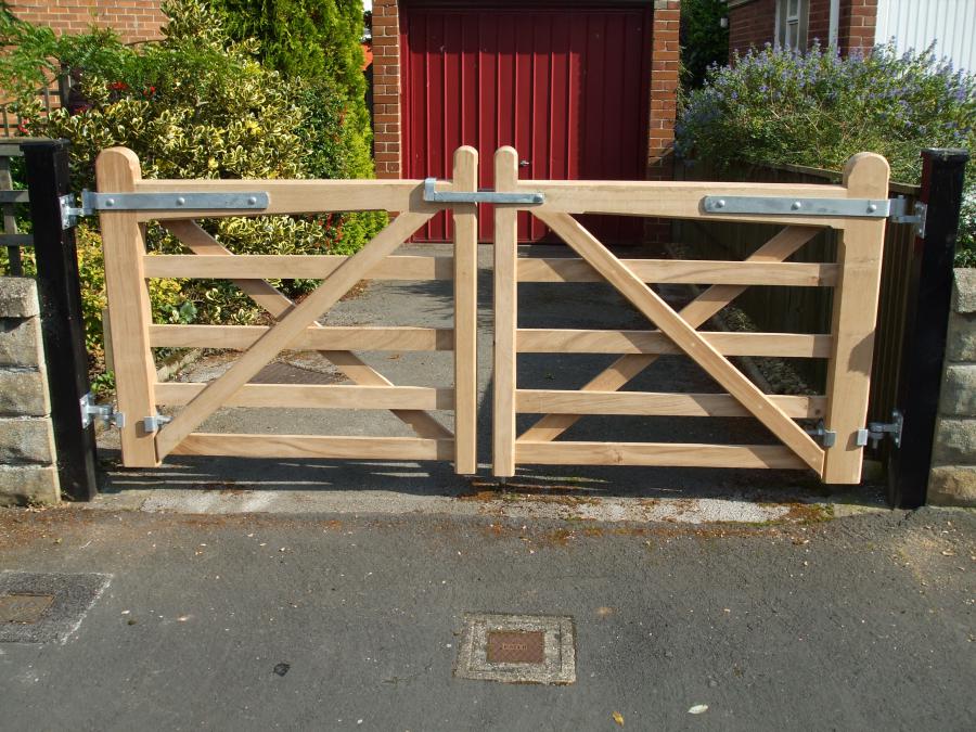 Standard 5 Bar Gates (Hardwood) Products Gates and fencing in York