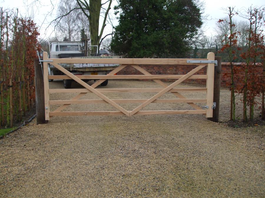 Standard 5 Bar Gates (Hardwood) Products Gates and fencing in York