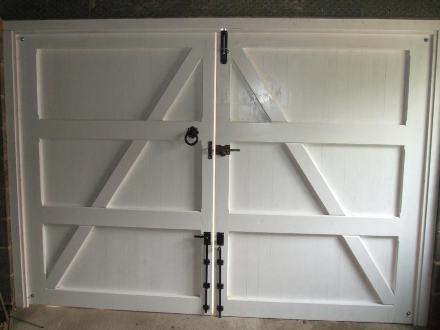 Solid Frame, Brace & Ledge Garage Doors (Softwood) Products Gates