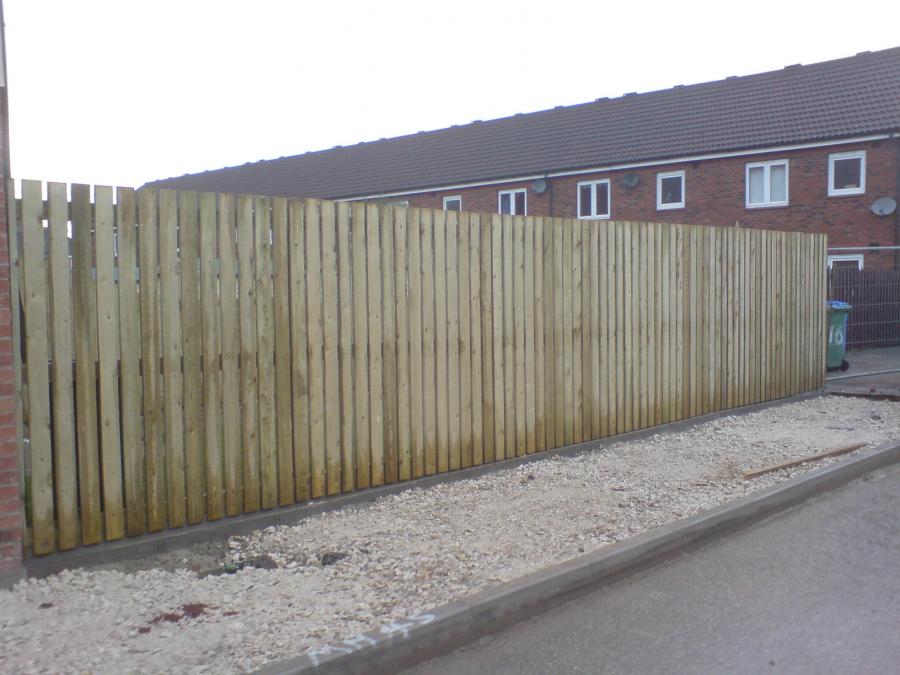 Gap Board Fencing Products Gates and fencing in York Sandalwood