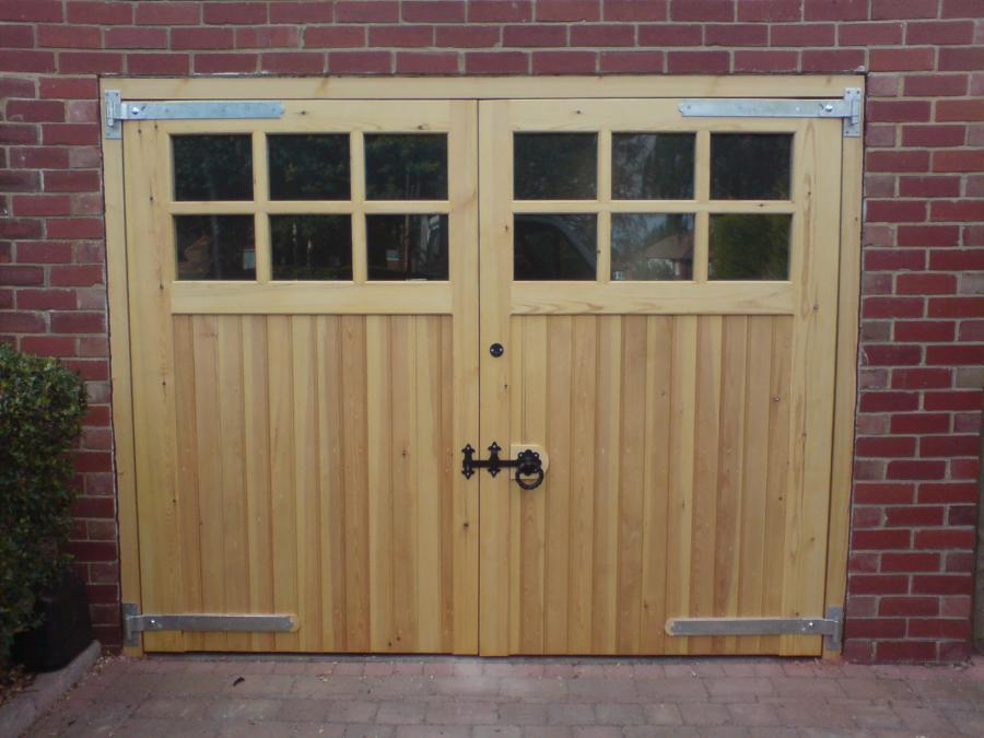 Glazed Frame, Brace & Ledge Garage Doors (Softwood) Products Gates
