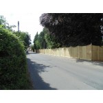 Swept Top Featherboard Fencing-4