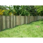 Swept Top Featherboard Fencing-6